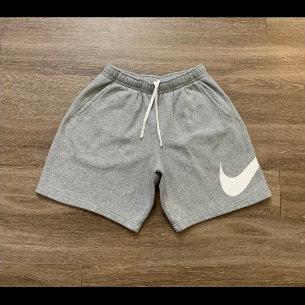 Grey Nike Club Shorts